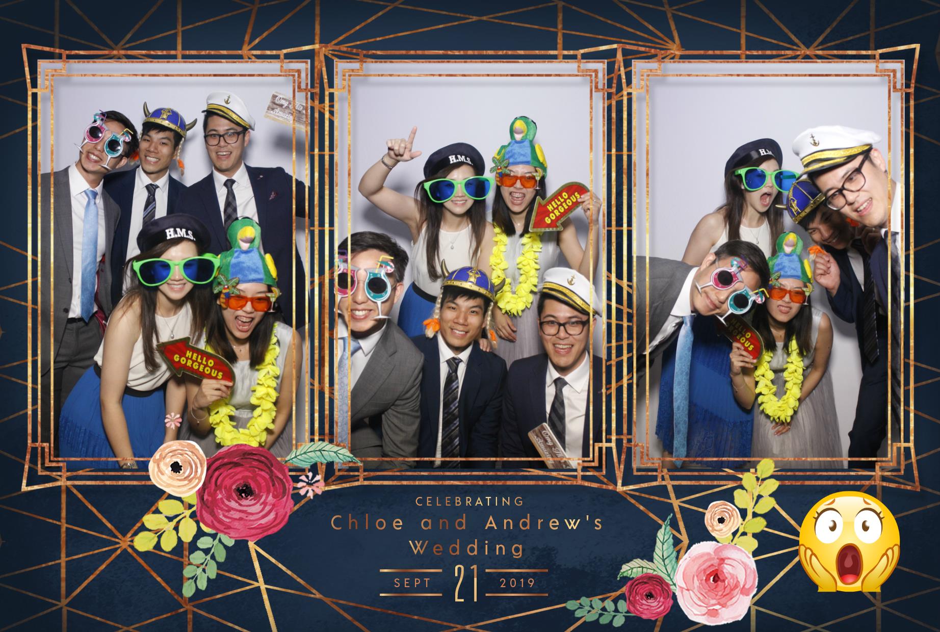 Chloe and Andrew's Wedding | View more photos from the event at gallery.myphotoboothexperience.co.uk/u/MyPhotoBoothExperienceLtd/Chloe-and-Andrews-Wedding